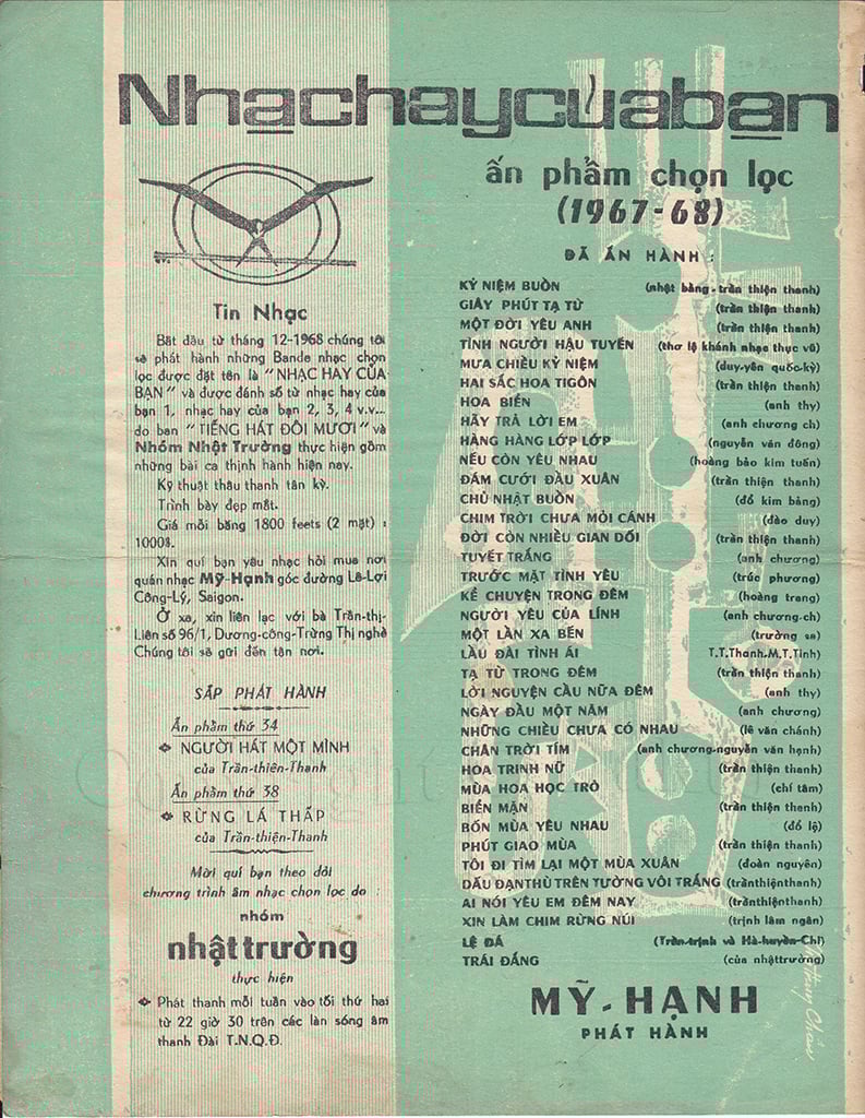 Sheet nhạc Hoa trinh nữ - Trang 4