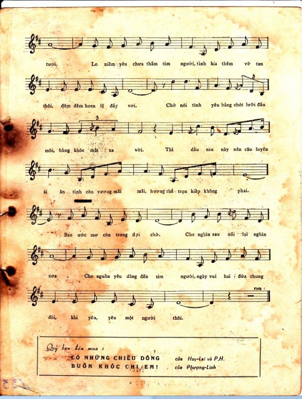 Sheet nhạc Khi đã yêu - Trang 3