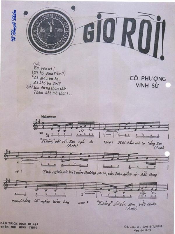 Sheet nhạc Không giờ rồi - Trang 2