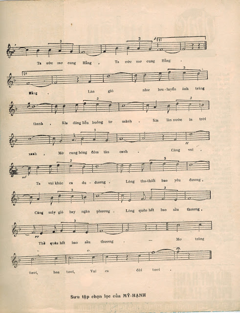 Sheet nhạc Khúc nhạc dưới trăng - Trang 3