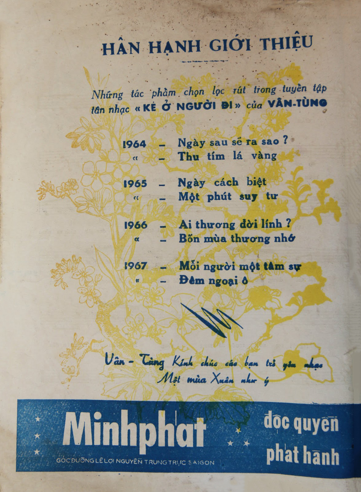 Sheet nhạc Kỷ niệm một mùa xuân - Trang 4