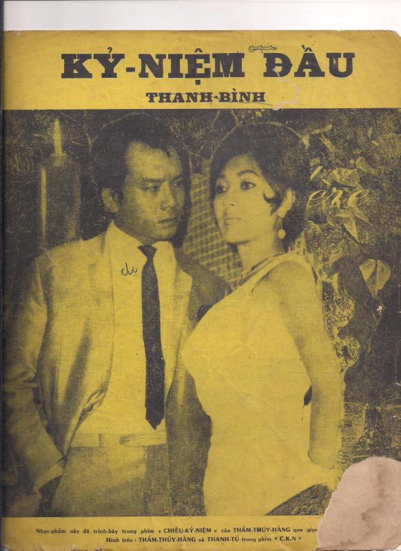 Sheet nhạc Kỷ niệm đầu - Trang 1