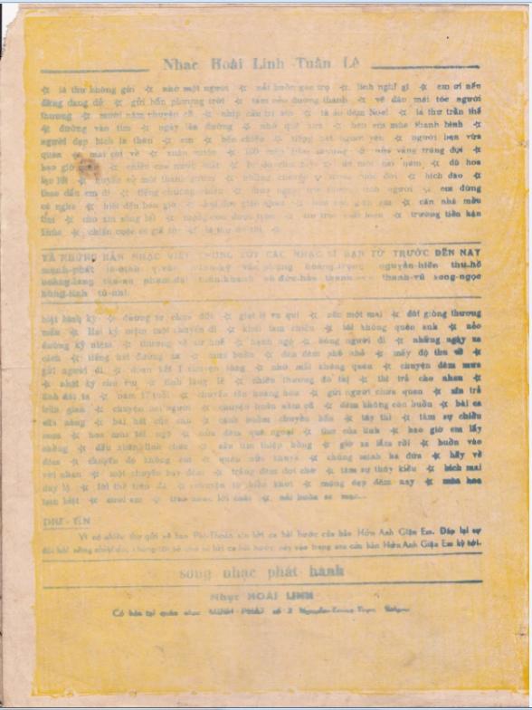 Sheet nhạc Lá thư đô thị - Trang 4