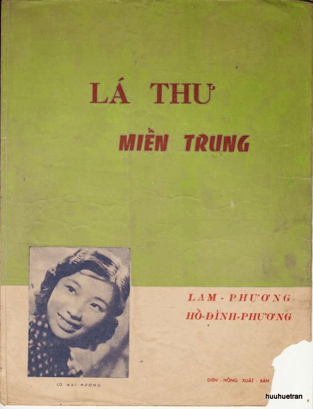 Sheet nhạc Lá thư miền Trung - Trang 1