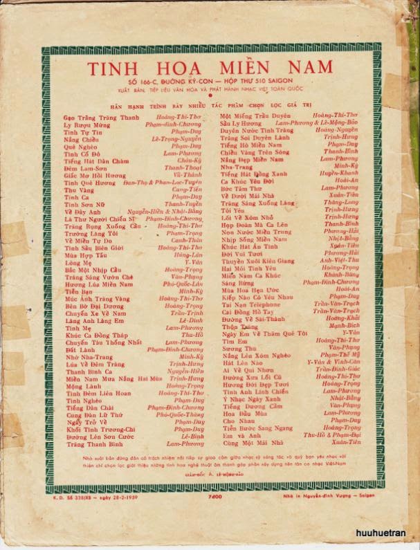 Sheet nhạc Lá thư miền Trung - Trang 4