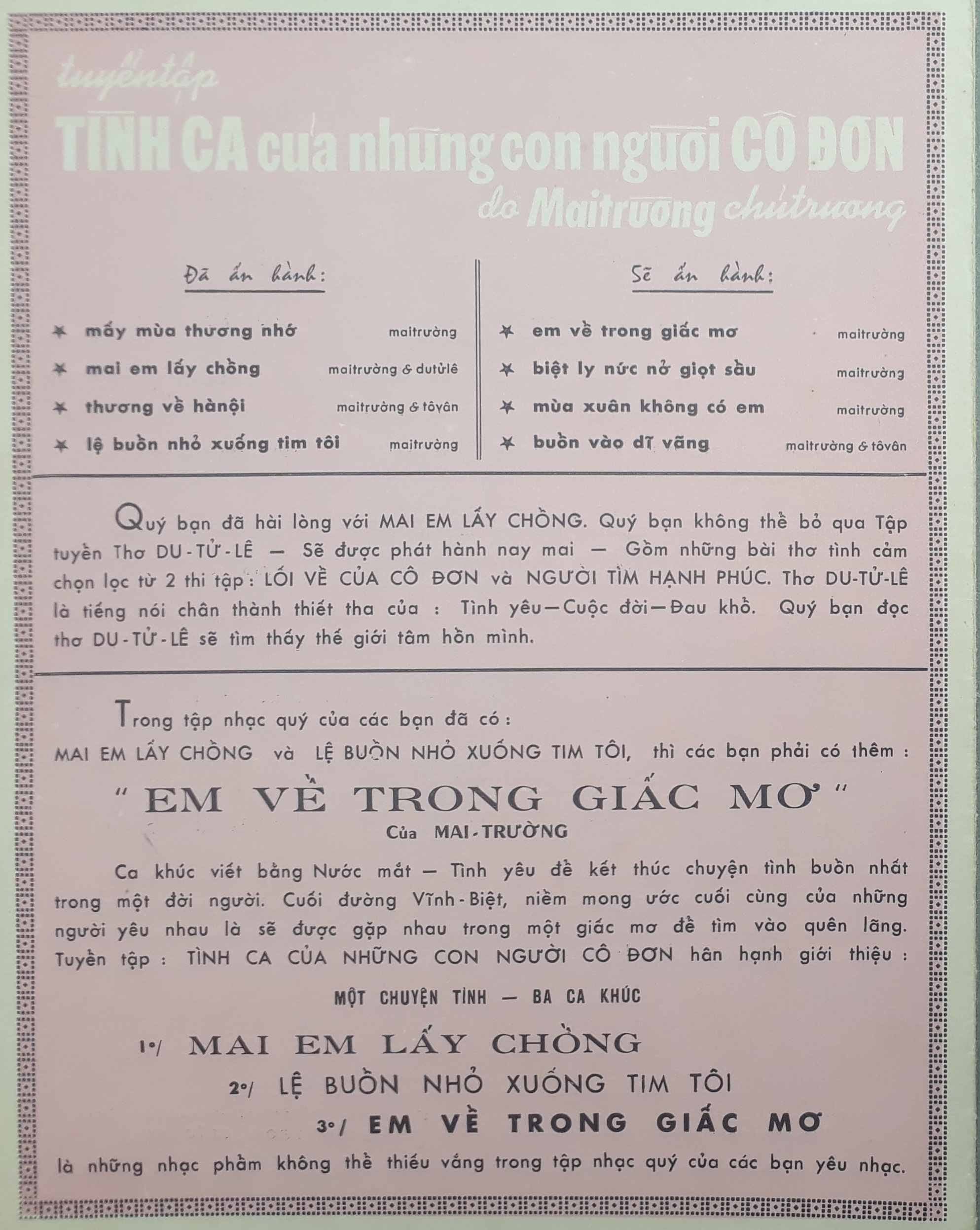 Sheet nhạc Lệ buồn nhỏ xuống tim tôi - Trang 4