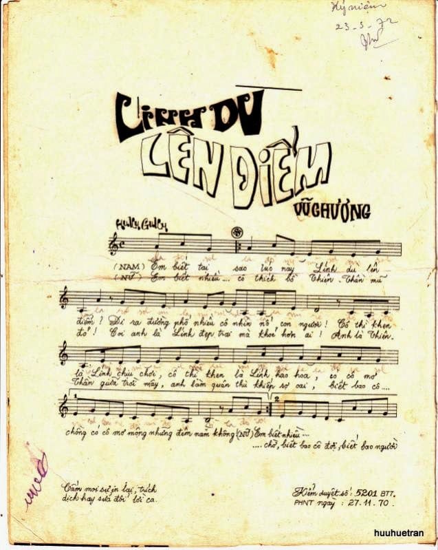 Sheet nhạc Lính dù lên điểm - Trang 3