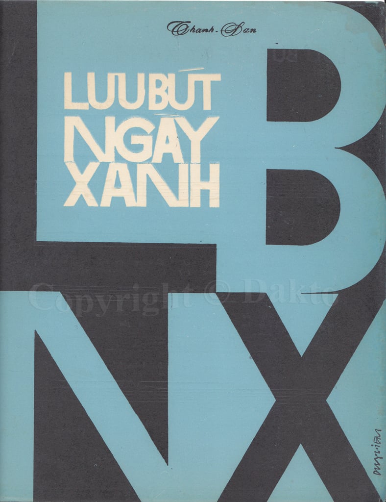 Sheet nhạc Lưu bút ngày xanh - Trang 1