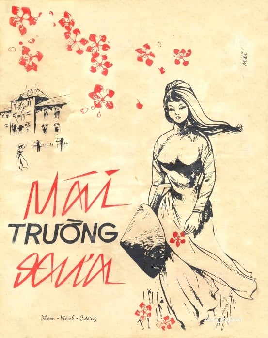 Sheet nhạc Mái trường xưa - Trang 1
