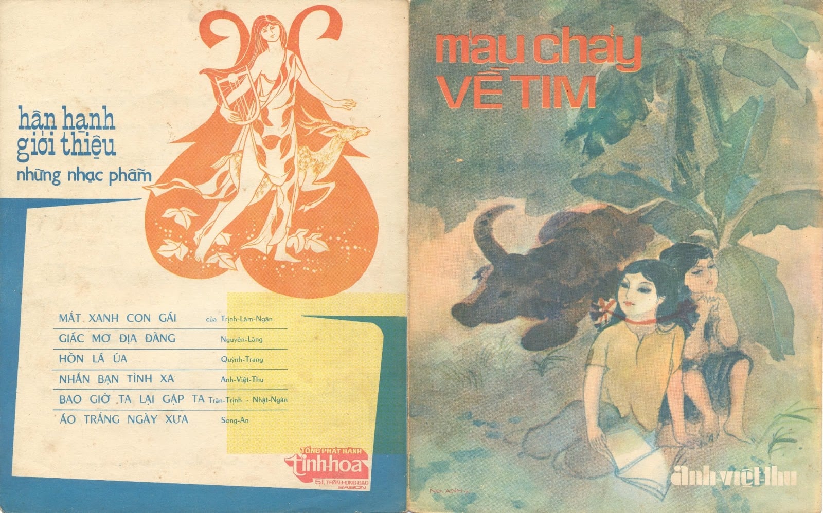 Sheet nhạc Máu chảy về tim - Trang 1