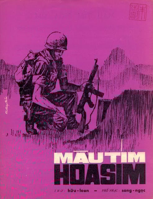 Sheet nhạc Màu tím hoa sim - Trang 1