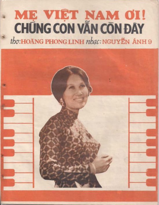 Sheet nhạc Mẹ Việt Nam ơi - Trang 1