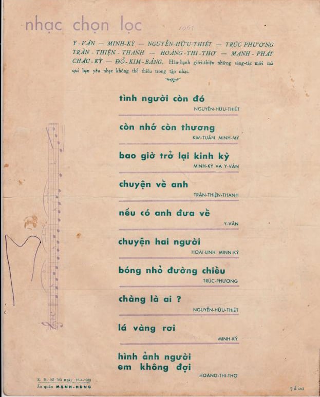 Sheet nhạc Miền Trung thương nhớ - Trang 4