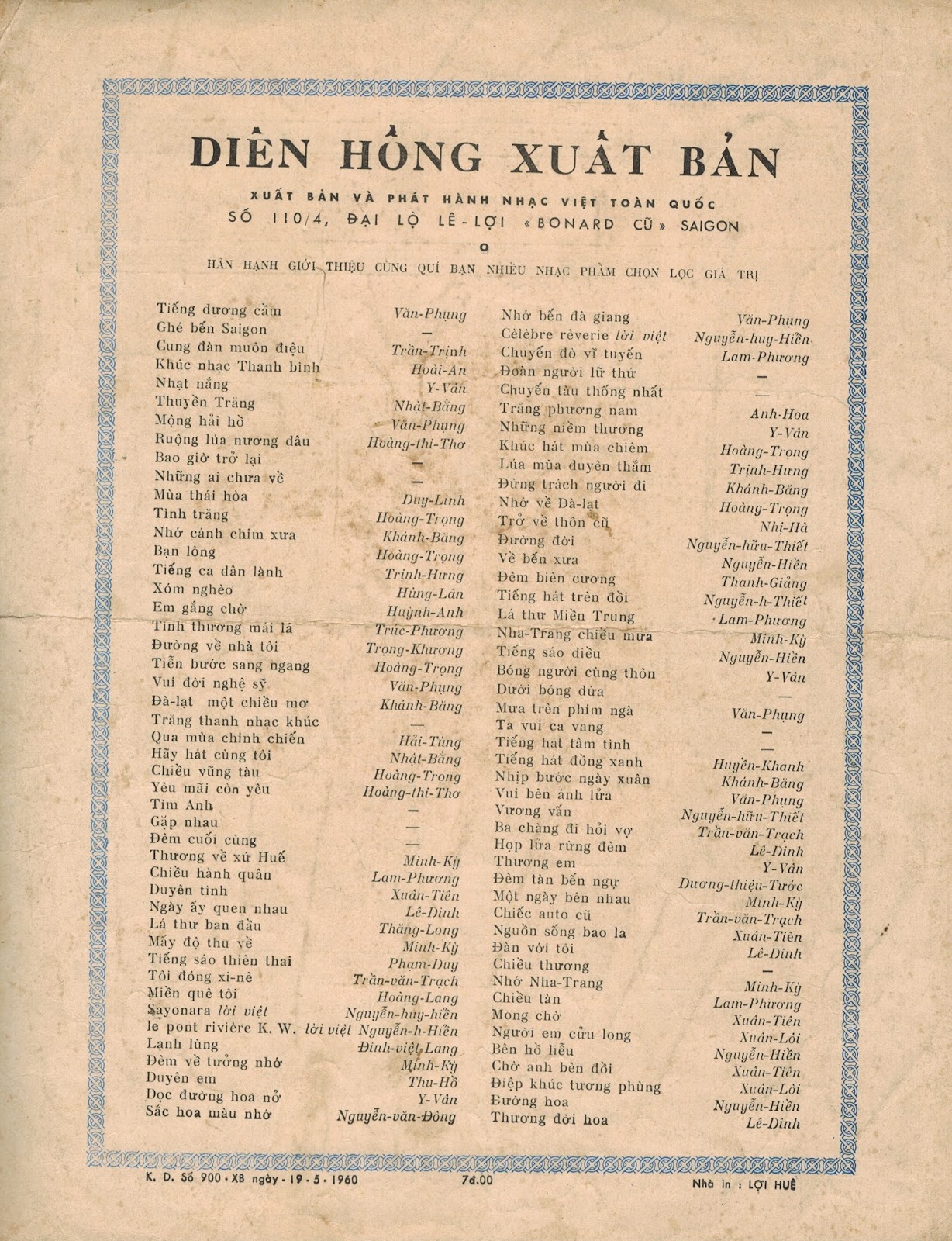 Sheet nhạc Miền quê tôi - Trang 4