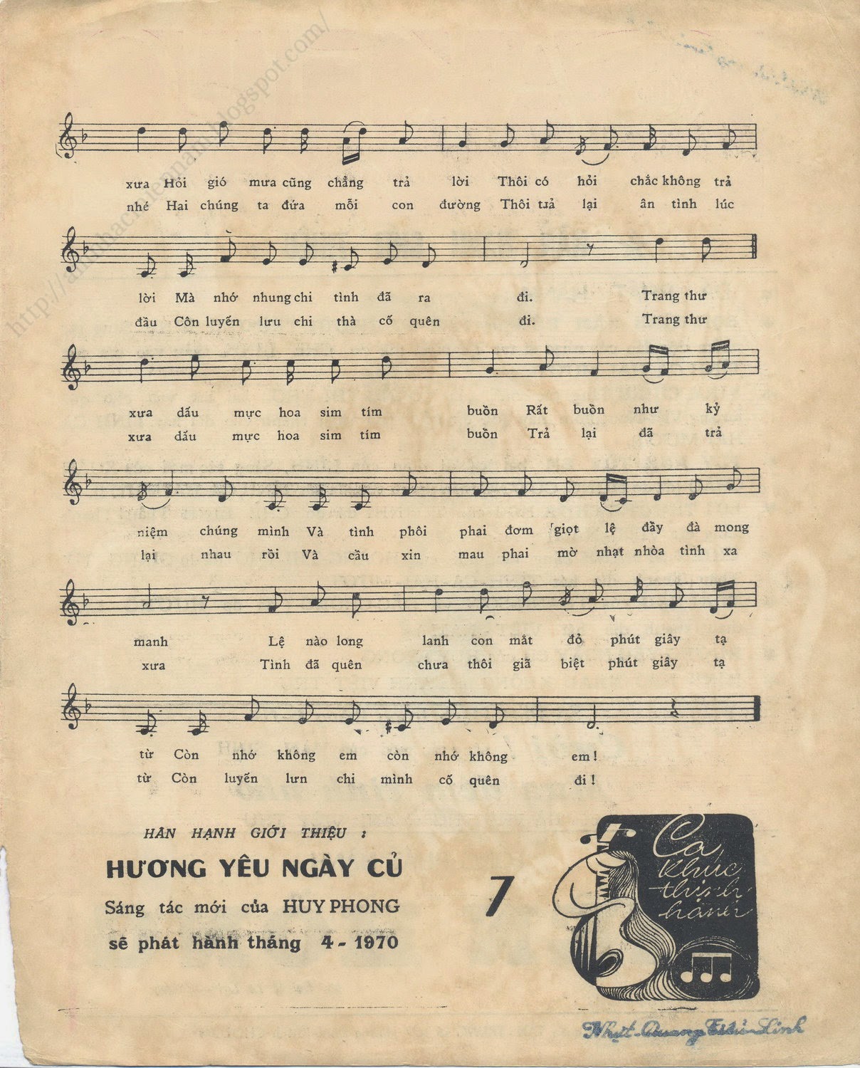 Sheet nhạc Mình nhớ nhau không - Trang 3