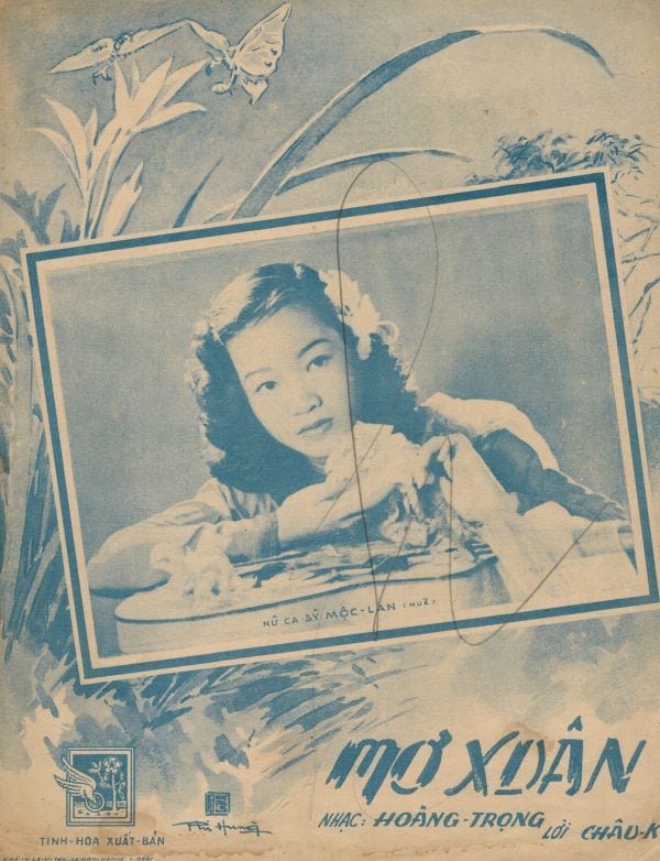 Sheet nhạc Mơ xuân - Trang 1