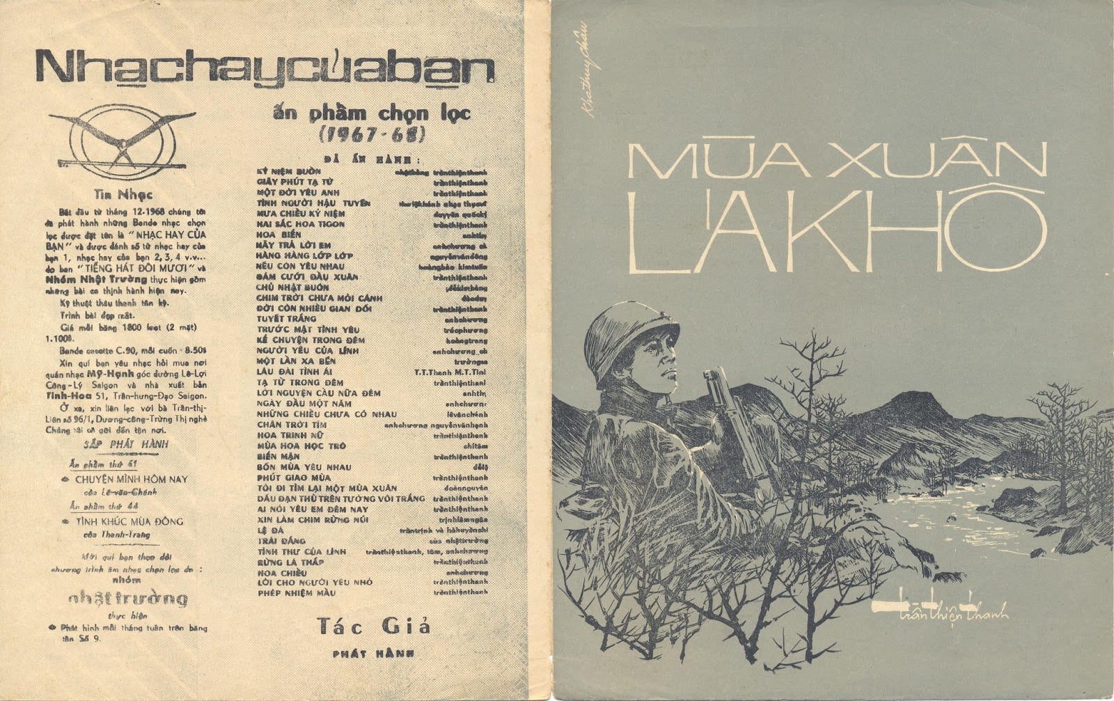 Sheet nhạc Mùa xuân lá khô - Trang 1