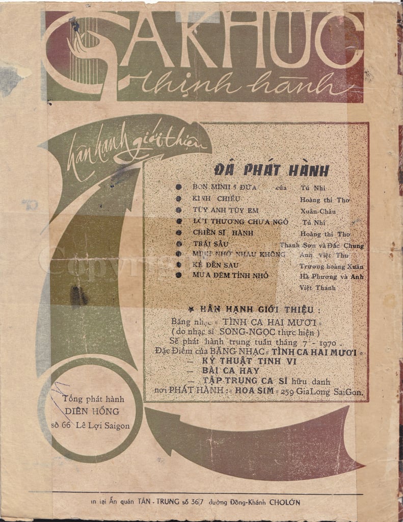 Sheet nhạc Mưa đêm tỉnh nhỏ - Trang 4