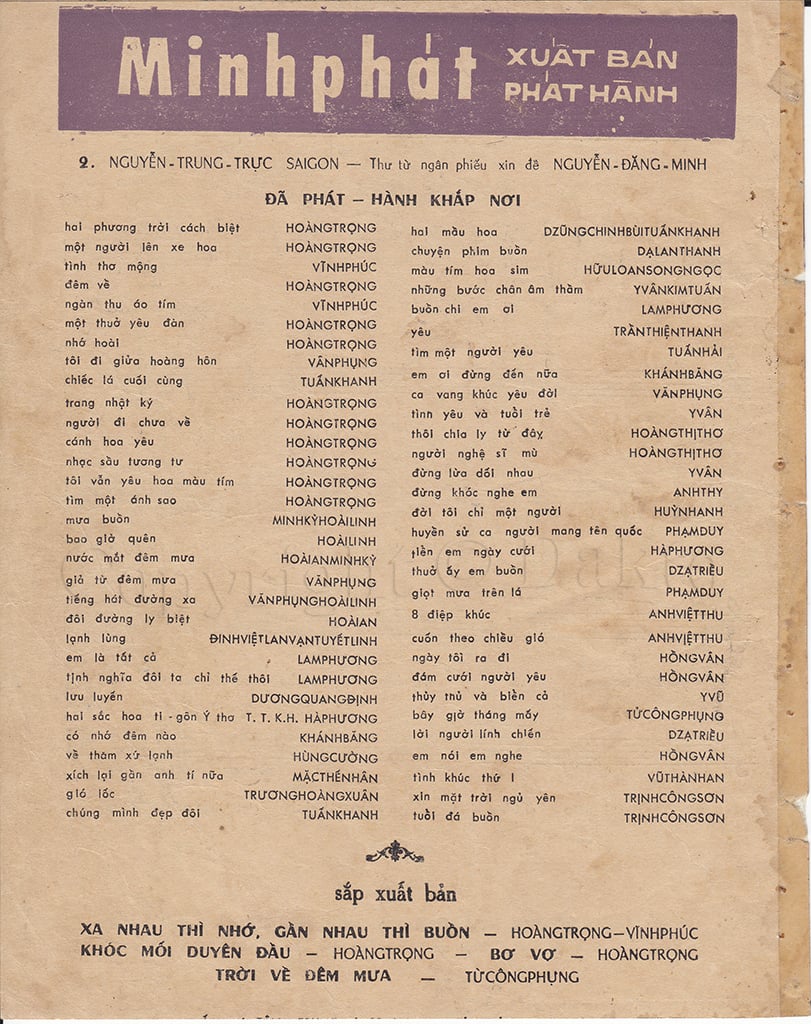 Sheet nhạc Mưa nửa đêm - Trang 4
