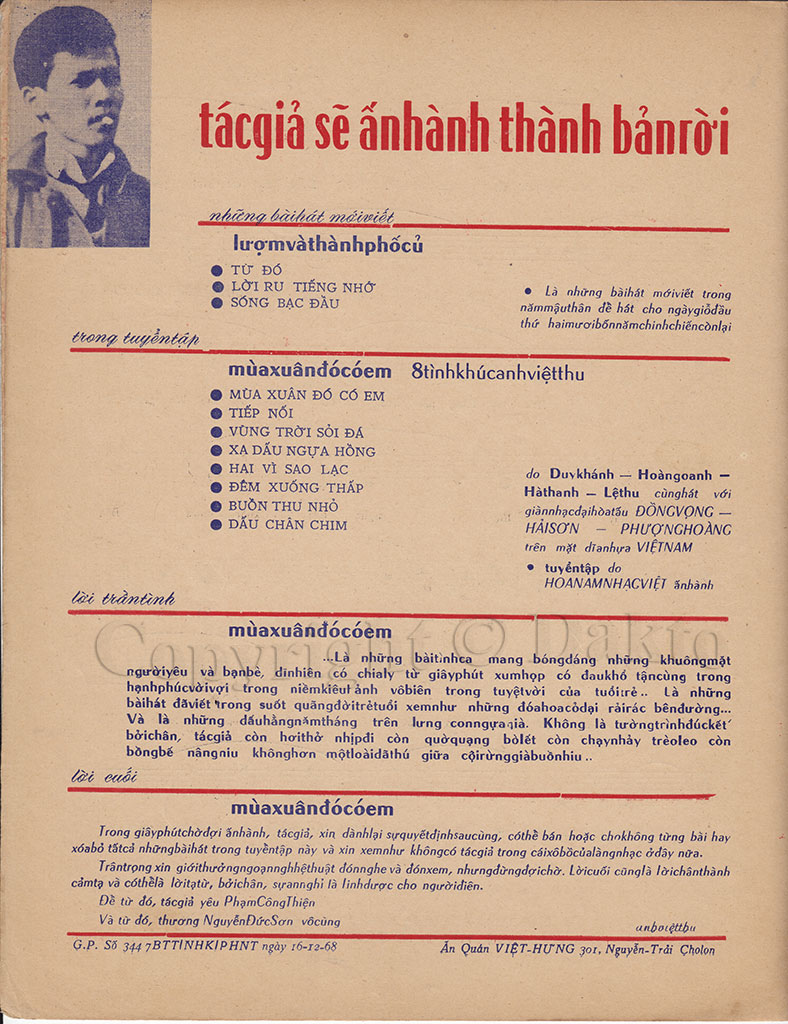 Sheet nhạc Mùa xuân đó có em - Trang 4