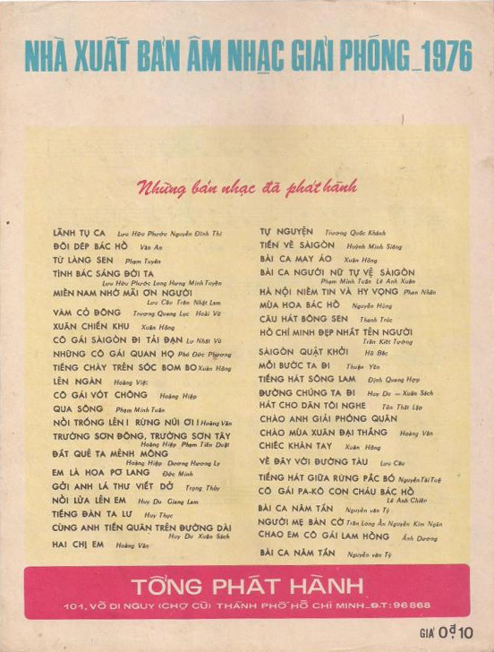 Sheet nhạc Nam Bộ kháng chiến - Trang 6