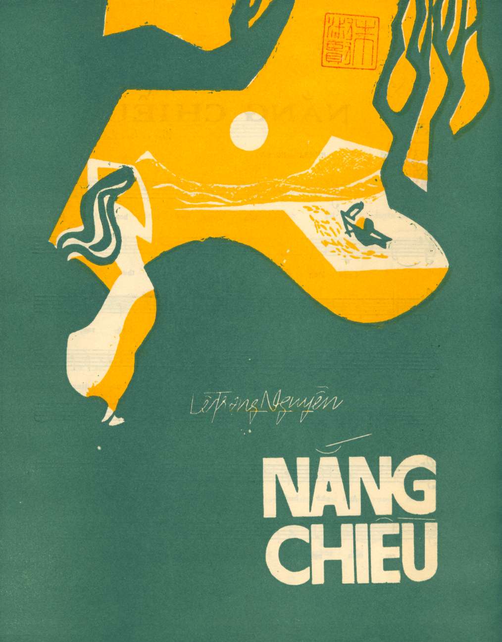 Sheet nhạc Nắng chiều - Trang 1
