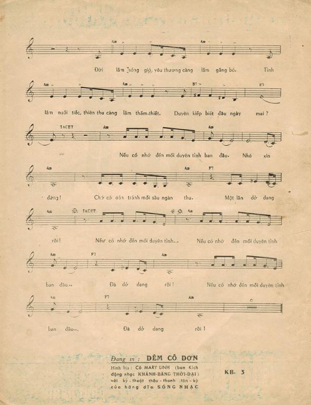Sheet nhạc Nếu có nhớ đến - Trang 3