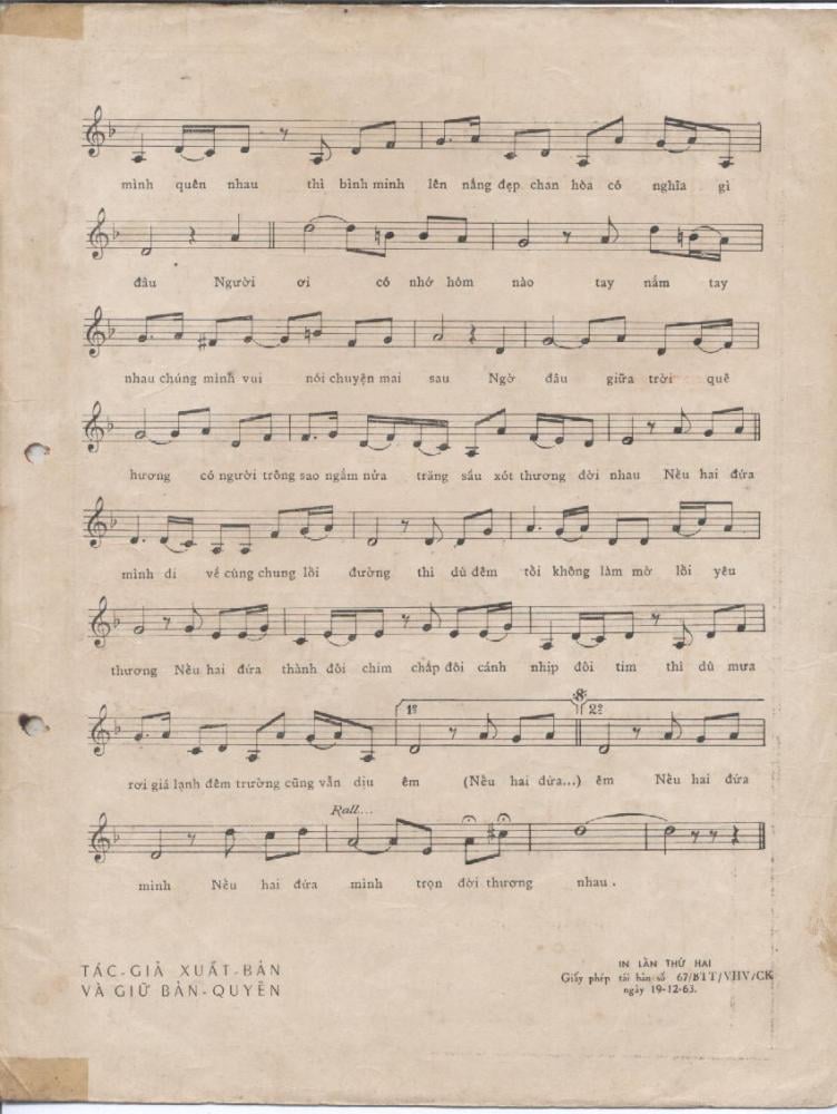 Sheet nhạc Nếu hai đứa mình - Trang 7
