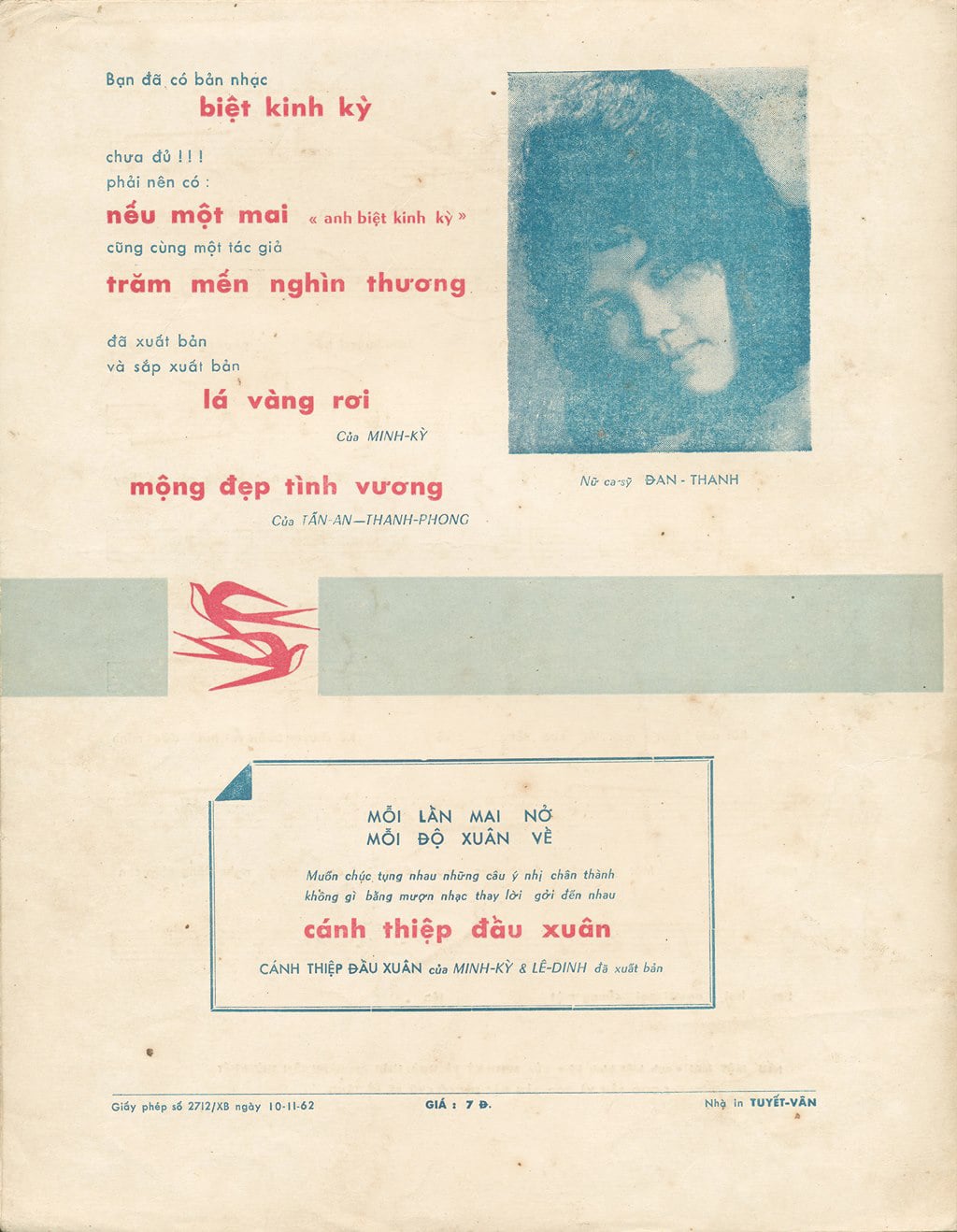 Sheet nhạc Nếu một mai anh biệt kinh kỳ - Trang 4