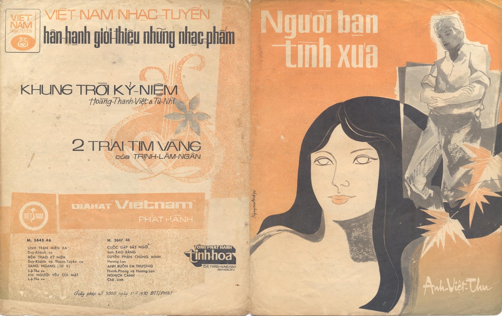 Sheet nhạc Người bạn tình xưa - Trang 1