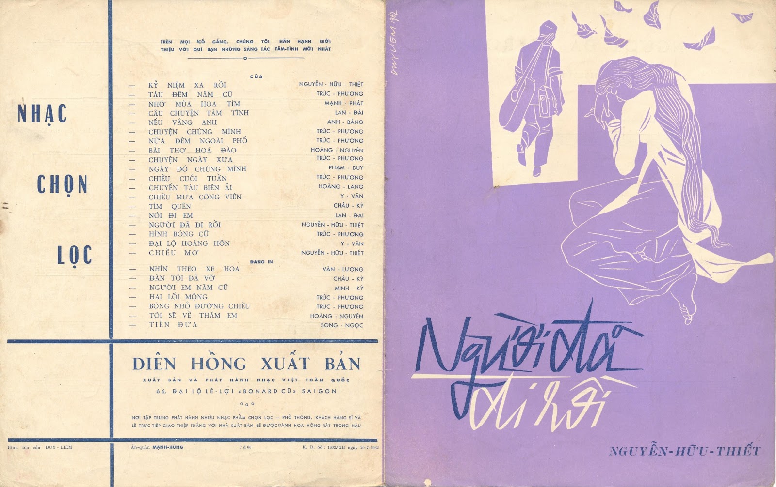 Sheet nhạc Người đã đi rồi - Trang 1