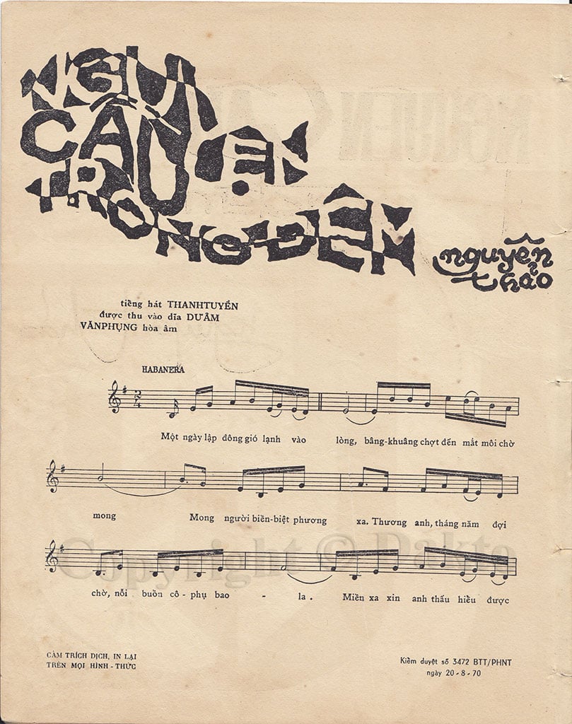 Sheet nhạc Nguyện cầu trong đêm - Trang 2