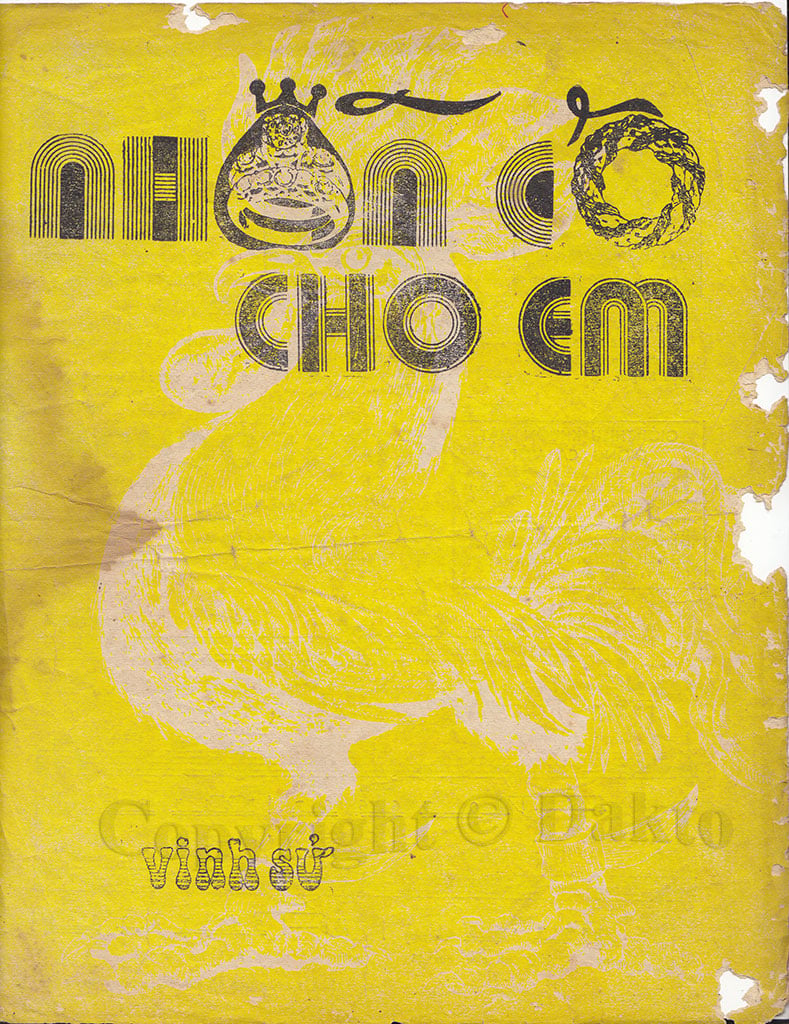 Sheet nhạc Nhẫn cỏ cho em - Trang 1