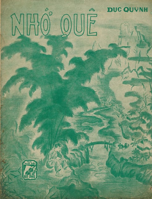 Sheet nhạc Nhớ quê - Trang 1