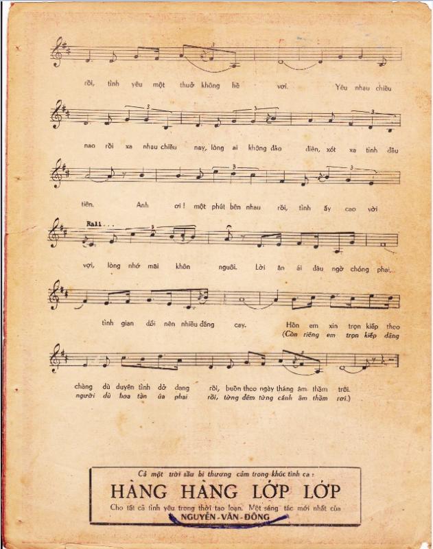 Sheet nhạc Niềm đau dĩ vãng - Trang 3