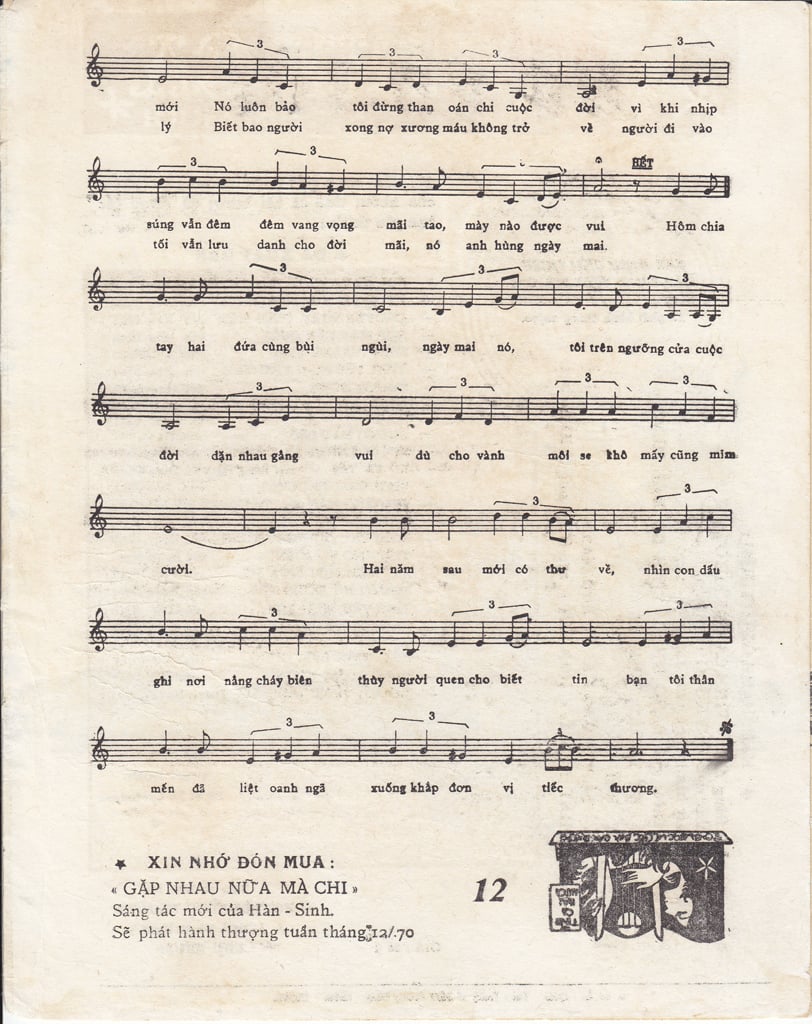 Sheet nhạc Nó và tôi - Trang 3