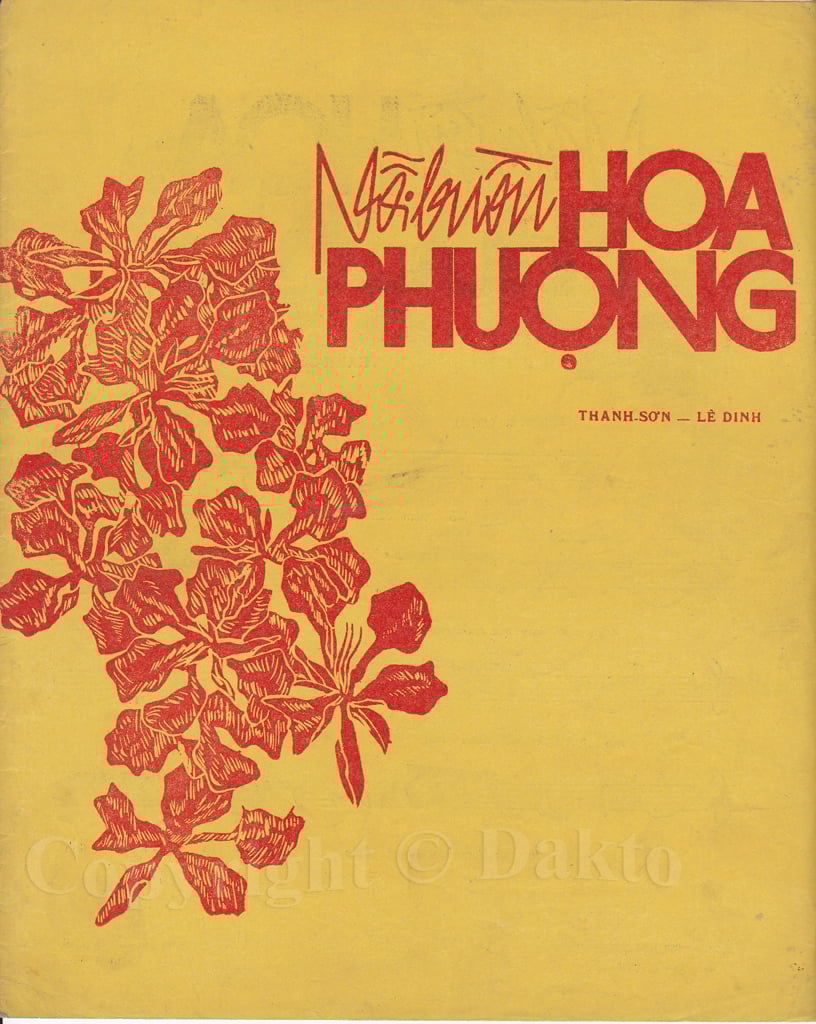Sheet nhạc Nỗi buồn hoa phượng - Trang 1
