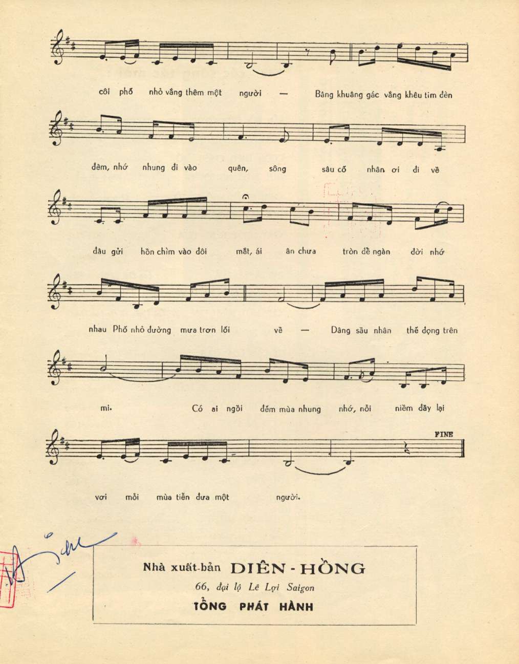 Sheet nhạc Nỗi buồn gác trọ - Trang 7