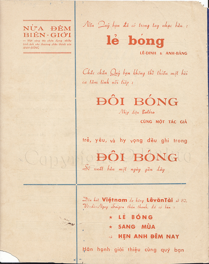 Sheet nhạc Nửa đêm biên giới - Trang 4
