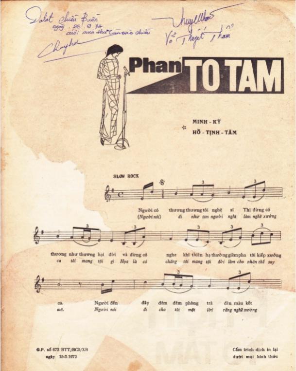 Sheet nhạc Phận tơ tằm - Trang 2