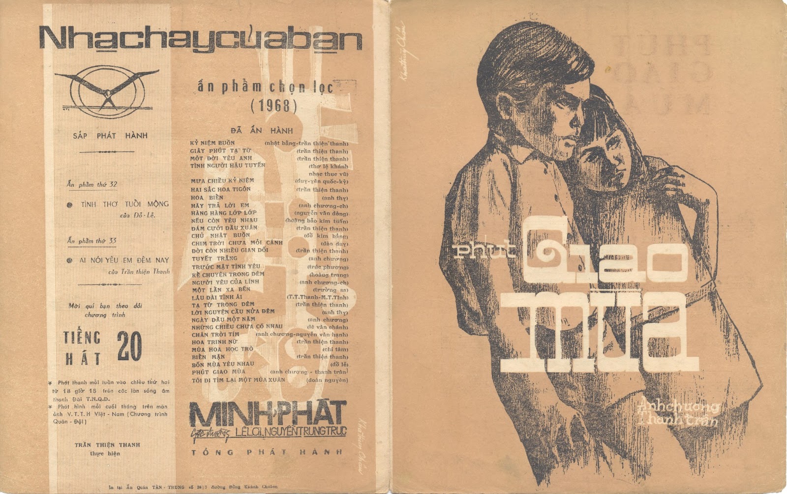 Sheet nhạc Phút giao mùa - Trang 1