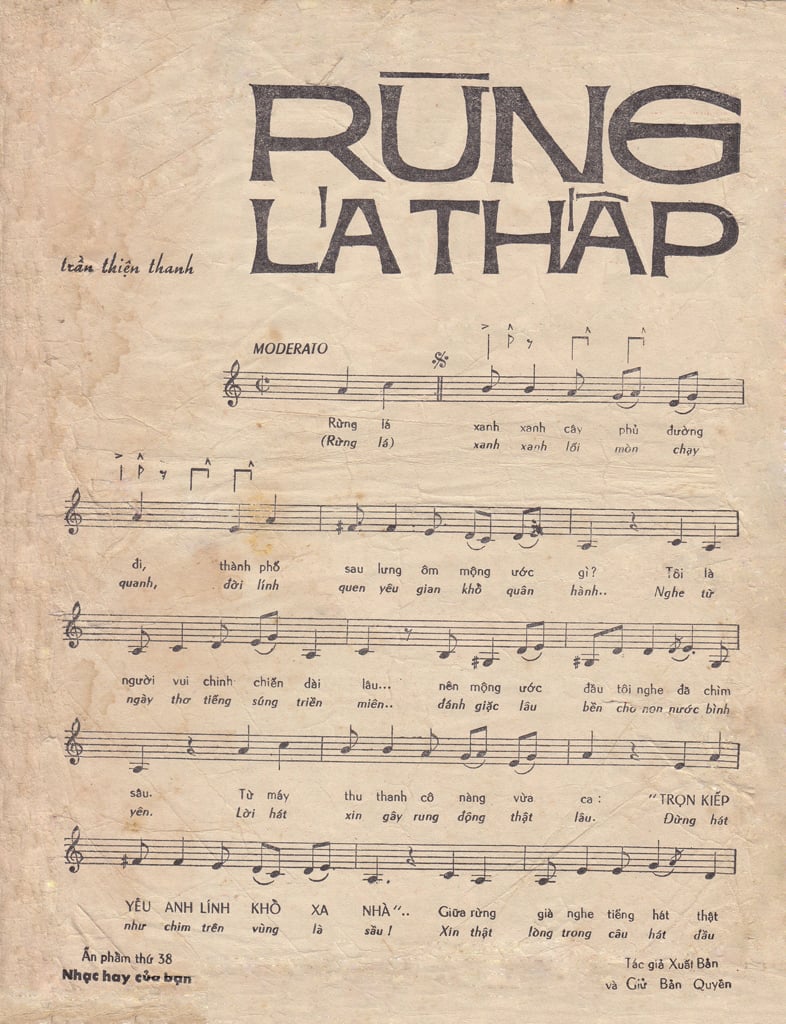 Sheet nhạc Rừng lá thấp - Trang 2