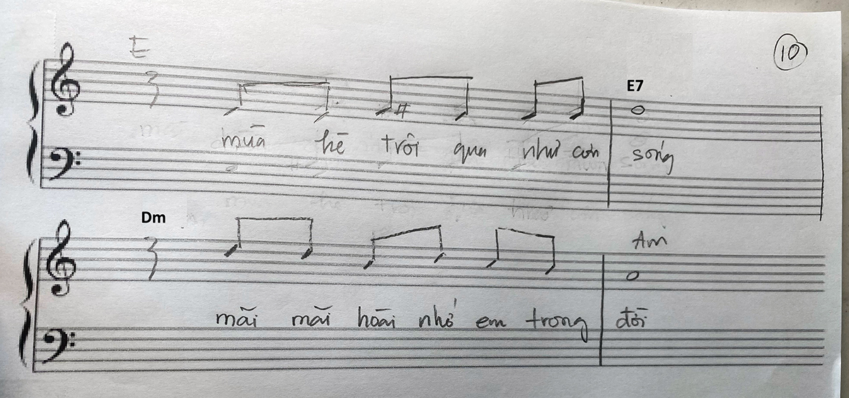 Sheet nhạc San Diego hè về - Trang 10