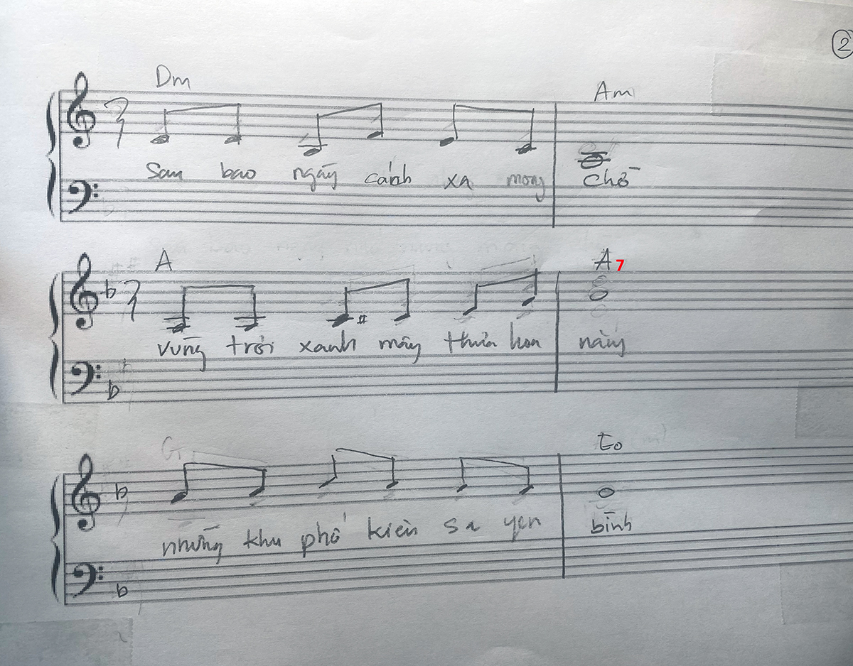 Sheet nhạc San Diego hè về - Trang 2