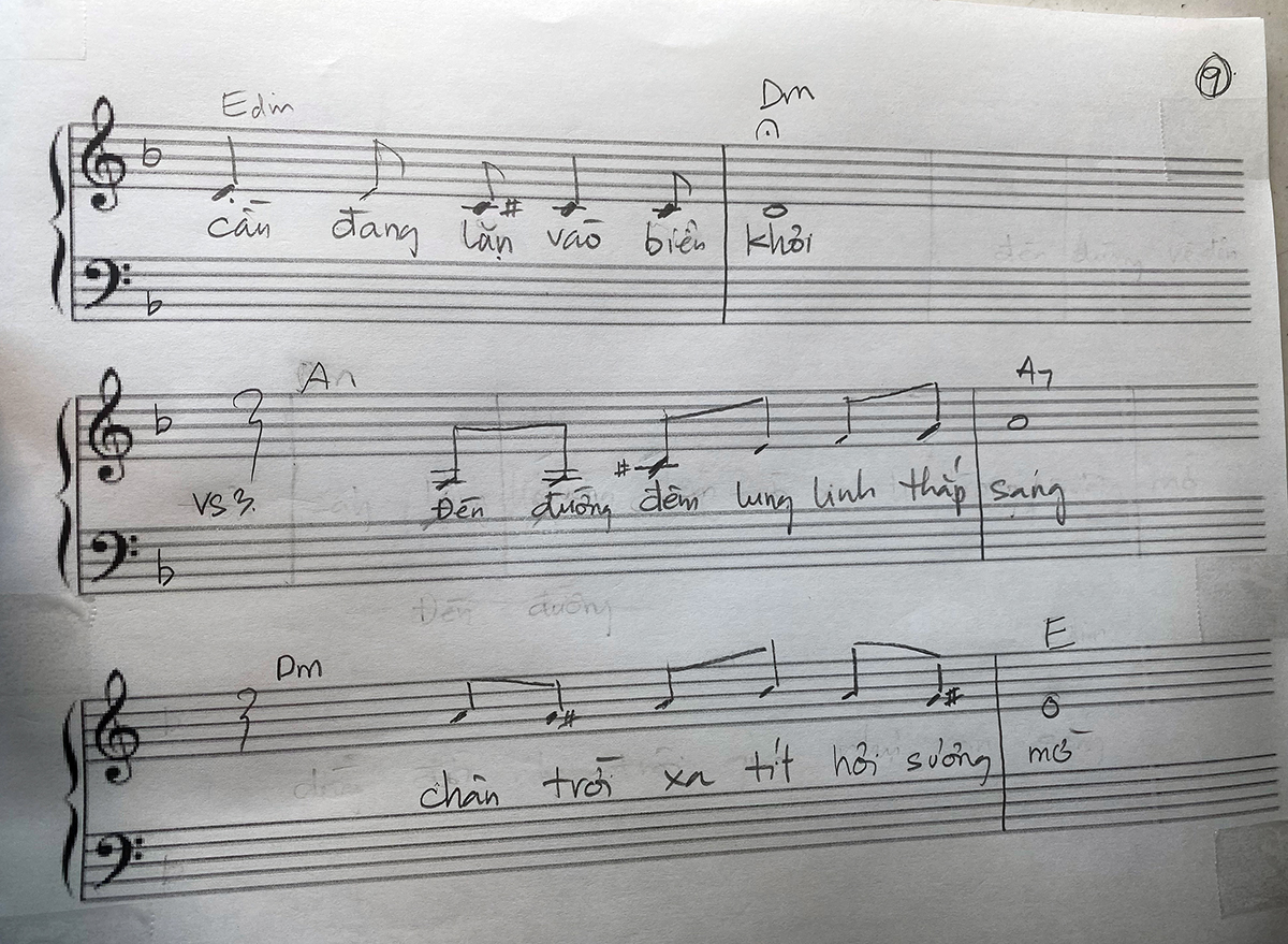 Sheet nhạc San Diego hè về - Trang 9