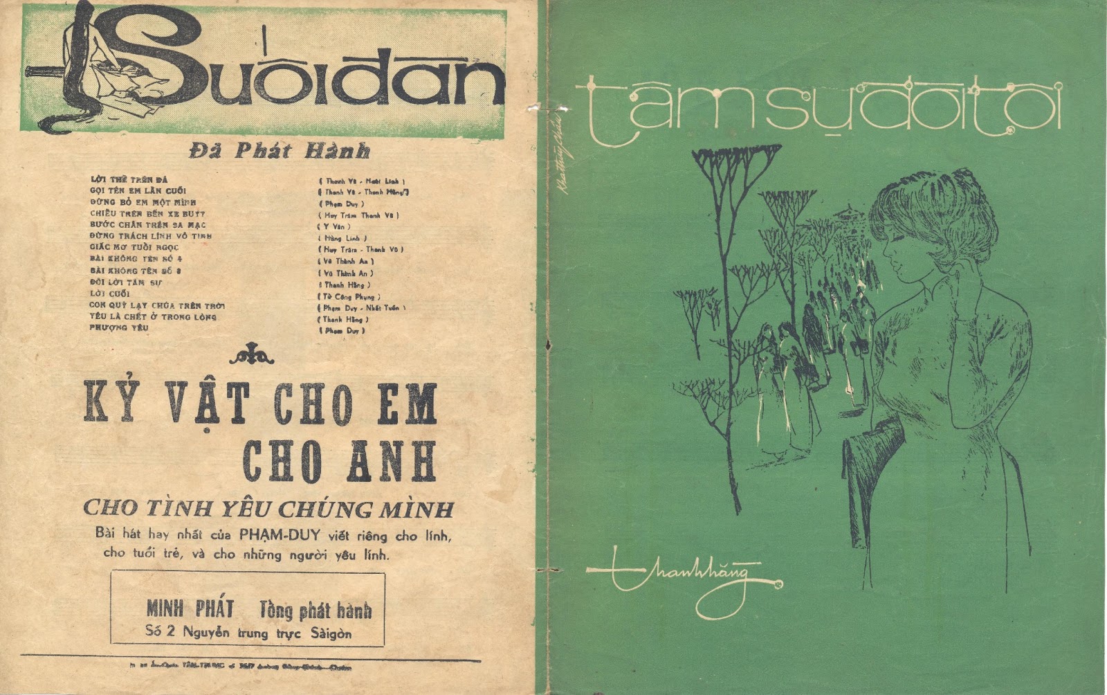 Sheet nhạc Tâm sự đời tôi - Trang 1