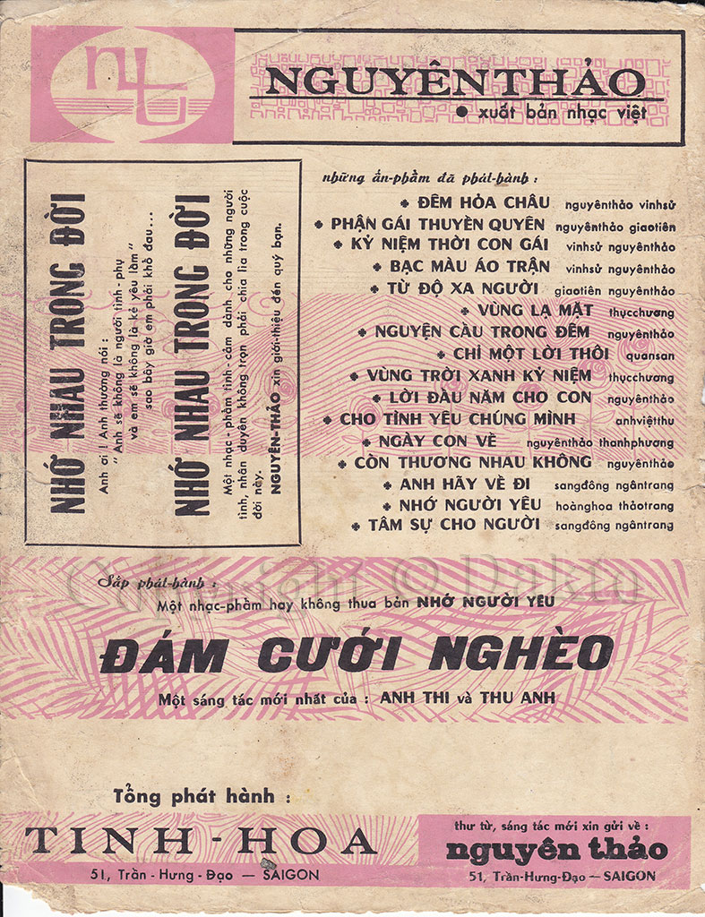 Sheet nhạc Tâm sự cho người - Trang 4