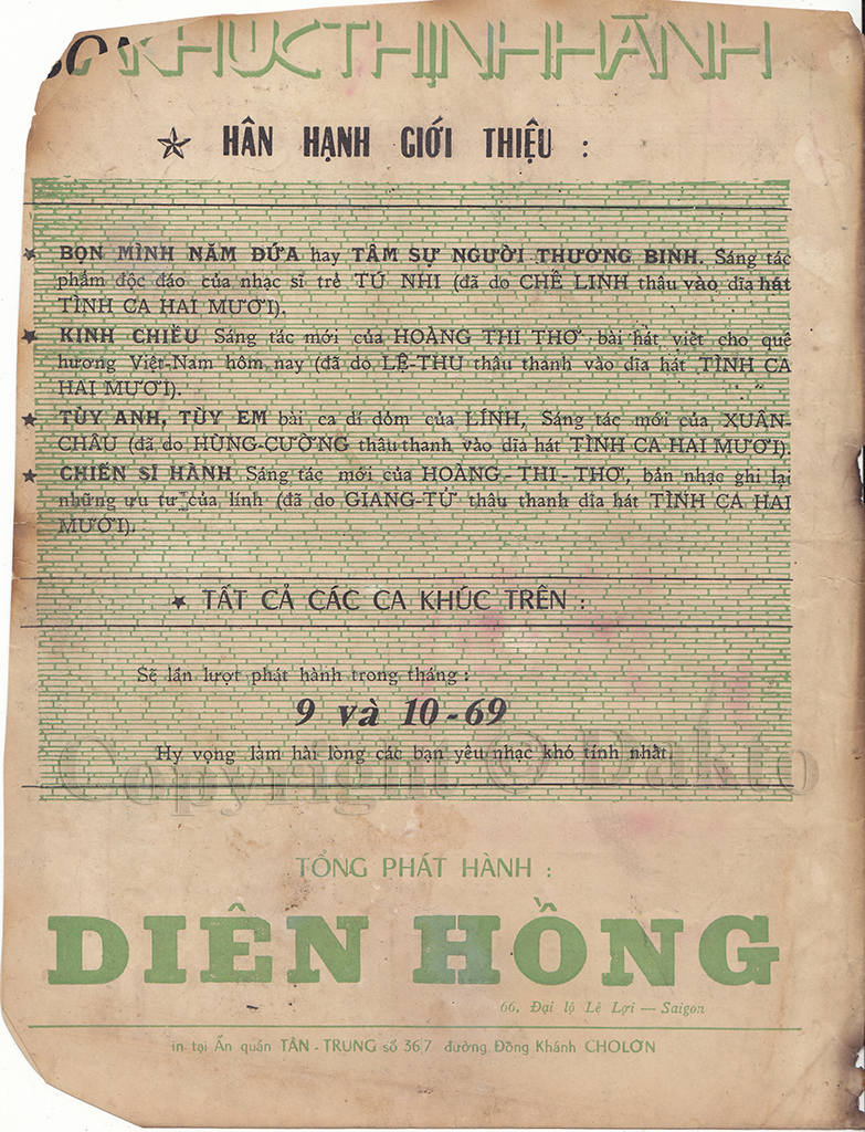 Sheet nhạc Tâm sự người thương binh - Trang 4