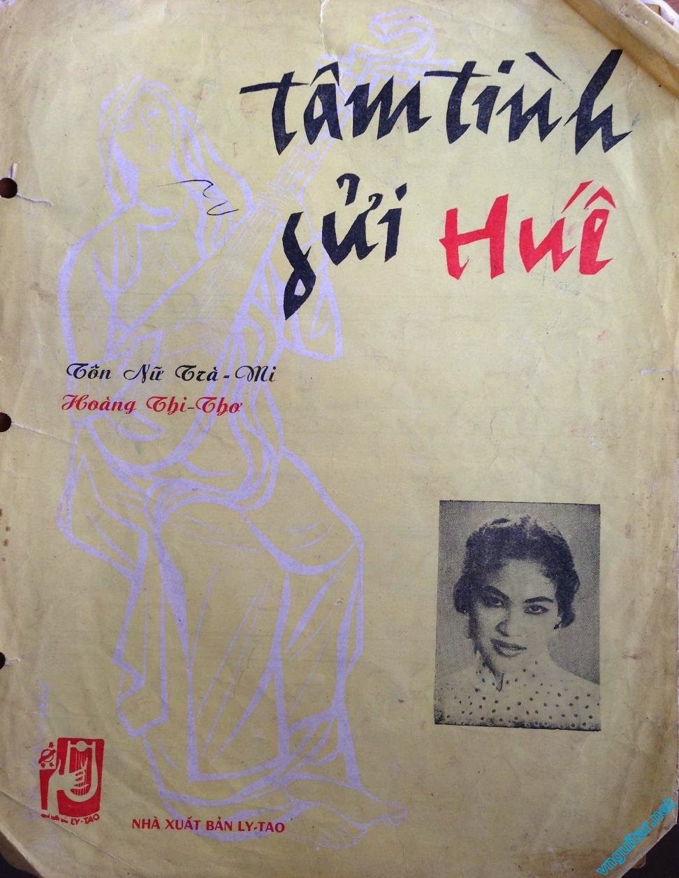 Sheet nhạc Tâm tình gửi Huế - Trang 1