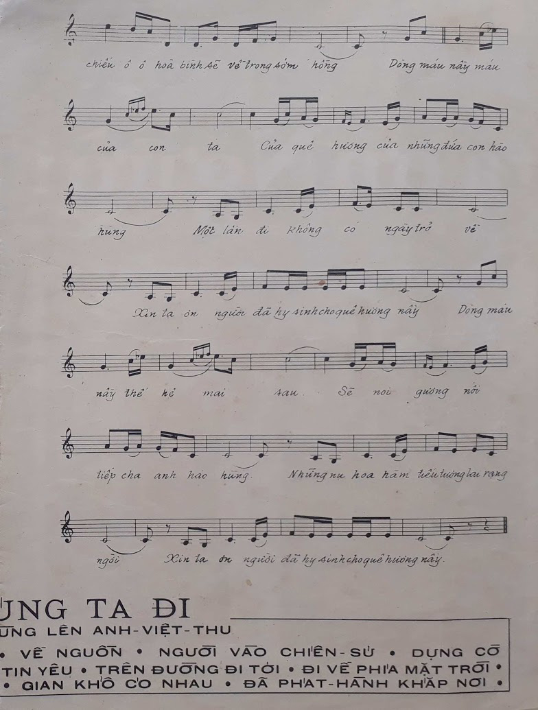 Sheet nhạc Tạ ơn người - Trang 3